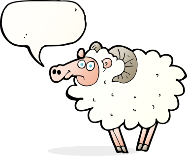 bir insan tarafından çizilmiş konuşma balonlu çizgi film koçu