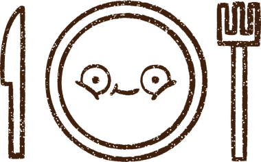 Bir insan tarafından çizilmiş yemek tabağı kömürü.