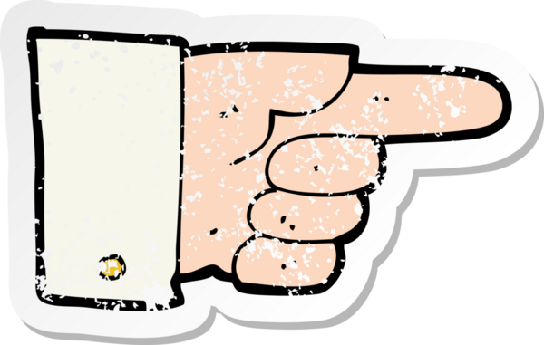 İnsan eliyle çizilmiş bir karikatürün gerilimli yapıştırması.