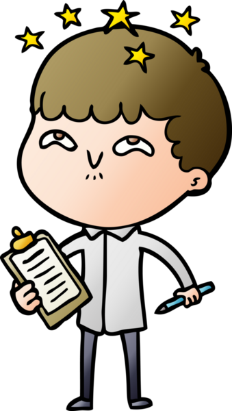 çizgi film bir insan tarafından çizilmiş hayret verici çocuk.