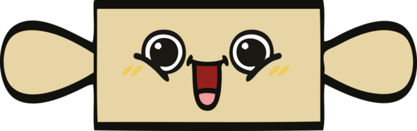 Bir insan tarafından çizilmiş merdane karikatürü.