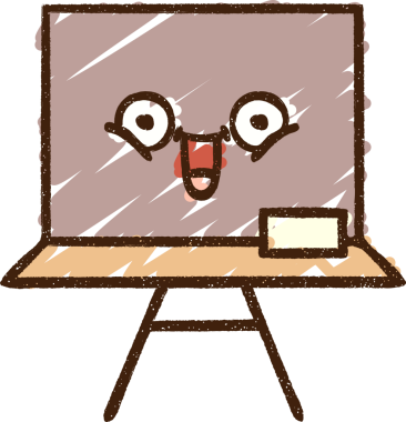 Bir insan tarafından çizilen Kara Tahta Tebeşir