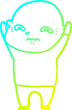 Bir insan tarafından çizilmiş, karikatür çizimi.