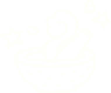 Sihirli Havan Tebeşiri Bir insan tarafından çizilmiş