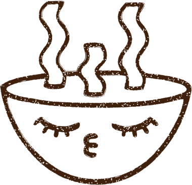 Sıcak Erişte Kömürü Bir insan tarafından çizilmiş