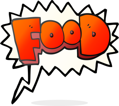 Bir insan tarafından çizilmiş serbest konuşma balonu kelime karikatürü.