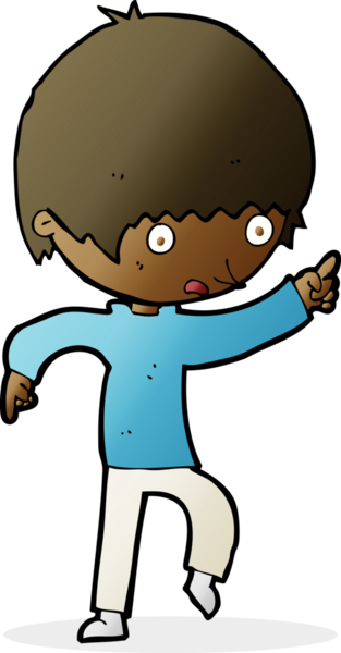 Bir insan tarafından çizilmiş endişeli bir çocuk.