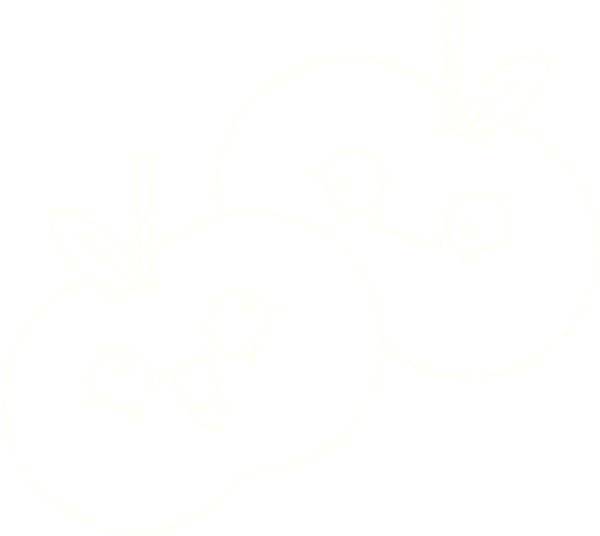 Bir insan tarafından çizilmiş elma tebeşiri