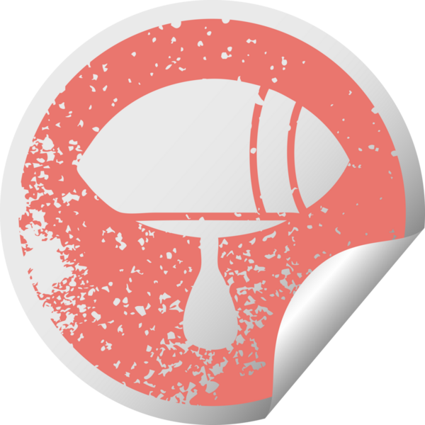 Sıkıntılı dairesel soyulan bir insan tarafından çizilmiş ağlayan gözün sembolü.