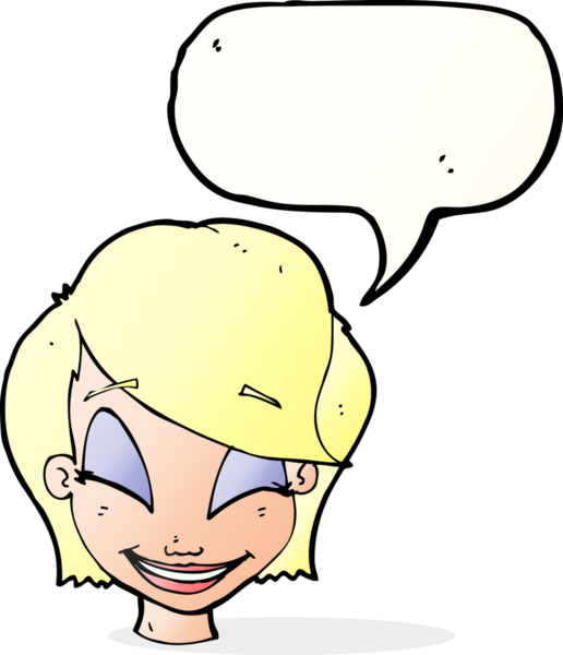 Bir insan tarafından çizilmiş güzel bir kadın yüzü.