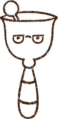 Bir insan tarafından çizilmiş çan kömürü çizimi