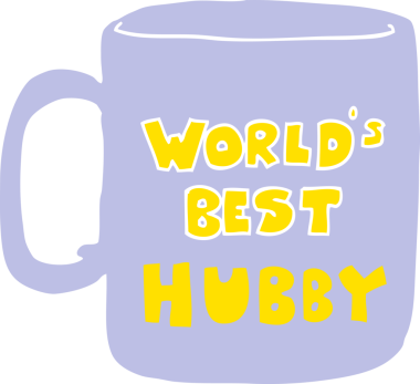 Dünyanın en iyi kocası bir insan tarafından çizilmiş.