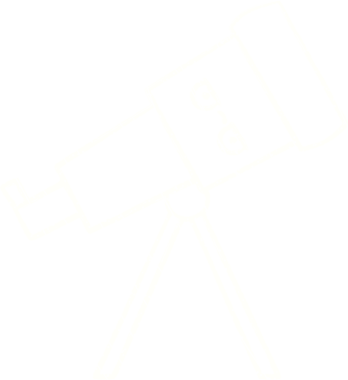 Bir insan tarafından çizilen Teleskop Tebeşiri