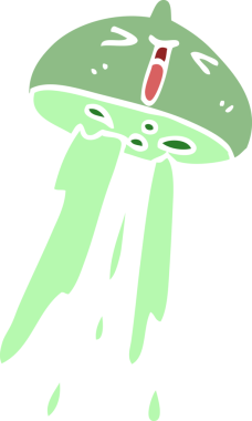 Bir insan tarafından çizilmiş karalama narenciye meyvesi.