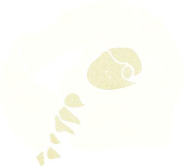 Bir insan tarafından çizilmiş karikatür eşarbı