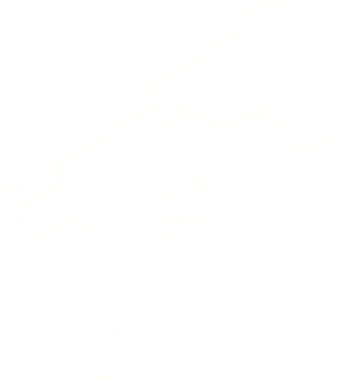 Bir insan tarafından çizilen Teleskop Tebeşiri