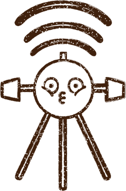 Uydu Kömürü Bir insan tarafından çizilmiş