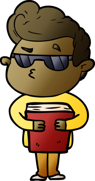 Bir insan tarafından çizilmiş havalı bir çizgi film.