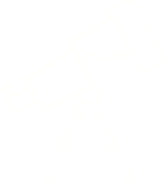 Bir insan tarafından çizilen Teleskop Tebeşiri