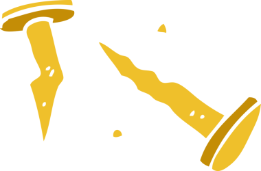 Bir insan tarafından çizilmiş karalama tırnağı.