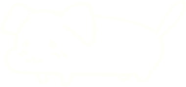 Bir insan tarafından çizilen Küçük Köpek Tebeşiri