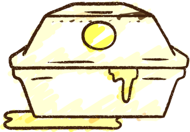 Paket Kutusu Tebeşiri Bir insan tarafından çizilmiş