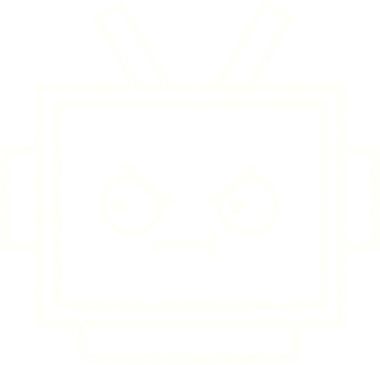 Bir insan tarafından çizilen robot tebeşiri.