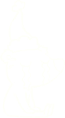 Ağlayan Ayı Tebeşiri Bir insan tarafından çizilmiş