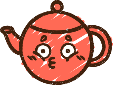 Bir insan tarafından çizilen Çaydanlık Tebeşiri