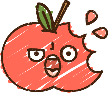 Kızgın Elma Tebeşiri Bir insan tarafından çizilmiş