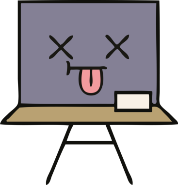 Bir insan tarafından çizilmiş güzel bir karikatür.