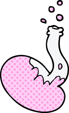 bir insan tarafından çizilen karalama kimyasal reaksiyonu