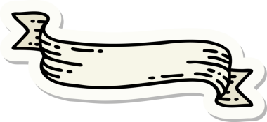 Bir insan tarafından çizilmiş geleneksel bir dövme etiketi.