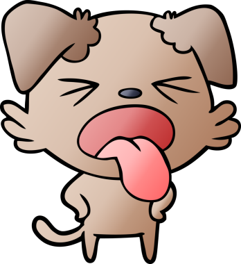 Bir insan tarafından çizilmiş iğrenç bir çizgi film.