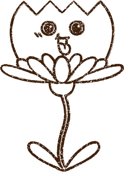 Bir insan tarafından çizilen Çiçek Kömürü