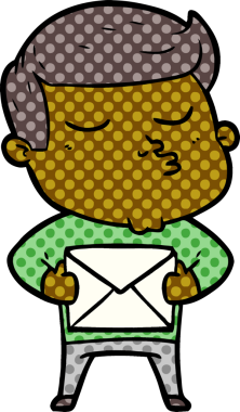 Bir insan tarafından çizilmiş karikatür mankeni adam.