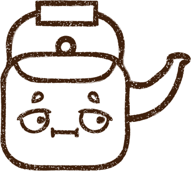 Bir insan tarafından çizilen Çaydanlık Kömürü