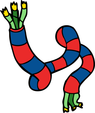 bir insan tarafından çizilmiş karikatür teknolojisi kablosu