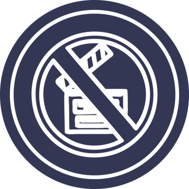 bir insan tarafından çizilmiş dairesel simge yok