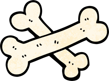 çapraz kemikler grunge desenli çizim bir insan tarafından çizilmiş çizim