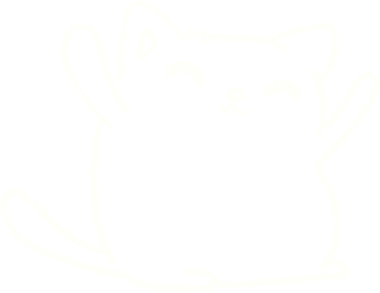 Bir insan tarafından çizilen Mutlu Kedi Tebeşiri