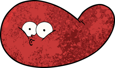 bir insan tarafından çizilmiş safra kesesi.