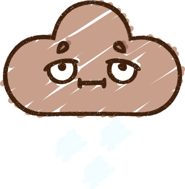 Bir insan tarafından çizilen Fırtına Bulutu Tebeşiri