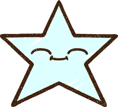 Bir insan tarafından çizilen Yıldız Tebeşiri