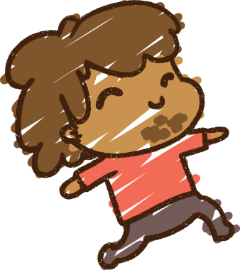 Bir insan tarafından çizilen Seken Adam Tebeşiri