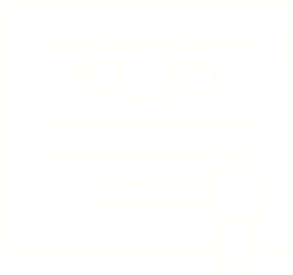 Bir insan tarafından çizilmiş Resmi Sertifika Tebeşiri