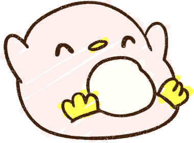 Bir insan tarafından çizilmiş şirin Penguen Tebeşiri