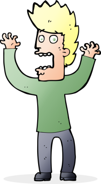 Bir insan tarafından çizilmiş karikatür.