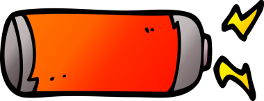 Bir insan tarafından çizilmiş karalama bataryası.