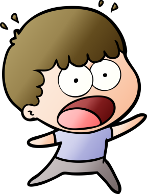 Bir insan tarafından çizilmiş bir karikatür.